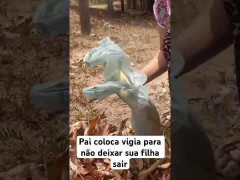 Pai coloca vigia para filha não sair #novelinha #spinellinews #historias