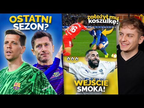 Lewandowski ZOSTANIE w Barcelonie? Szczęsny już ODCHODZI? Śmieszny faul! Benzema z HATTRICKIEM!