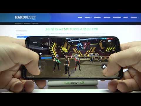 Motorola Moto E20 - Garena Free Fire MAX | 60 FPS & High Details