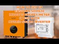 How To Set Up Eastron SDM630 Modbus Energy Meter In ESS With Hybrid Solar Inverter