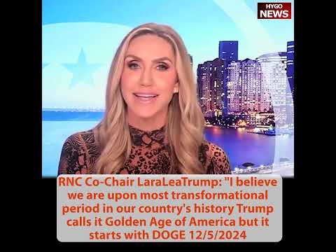 RNC Co-Chair Lara Trump: Golden Age of America starts with DOGE; Larry Kudlow: DOGE curb regulatory