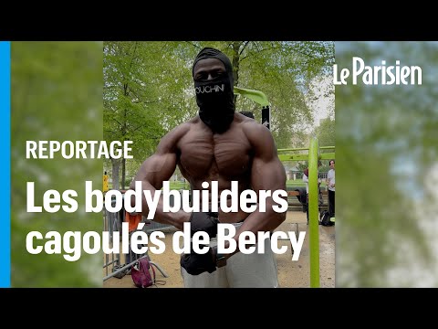 “It looks like Prison Break”: Bercy’s hooded bodybuilders impress passersby