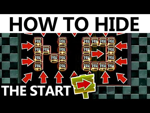 How to Instantly Hide the Start Arrow - Super Mario Maker 2
