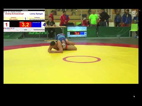 2023.03.05 Lenny Spiegel vs Andrej Schwarzkopf (ASV Urloffen) Deutsche Meisterschaften 01