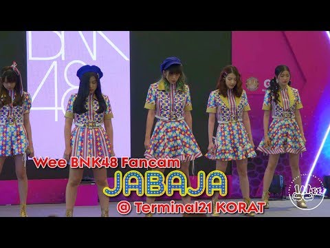 [ 4K ]  Wee BNK48 Fancam - JABAJA @ Terminal21 Korat
