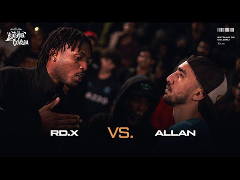 (PEGOU FOGO!! 🔥🔥) RD.X X ALLAN FREESTYLE - 1ª FASE - BATALHA DO COLISEU - EDIÇÃO 45 SEGUNDOS #236