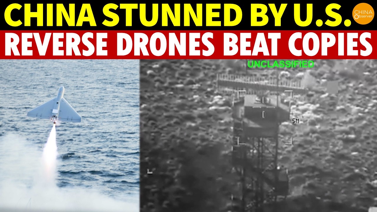 China Stunned! U.S. Reverse-Engineered Drones Destroy Iran, China’s Knockoffs Are Total Junk!