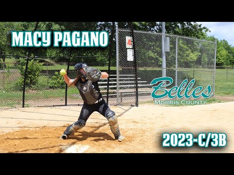 2023-C/3B Macy Pagano Softball Skills Video