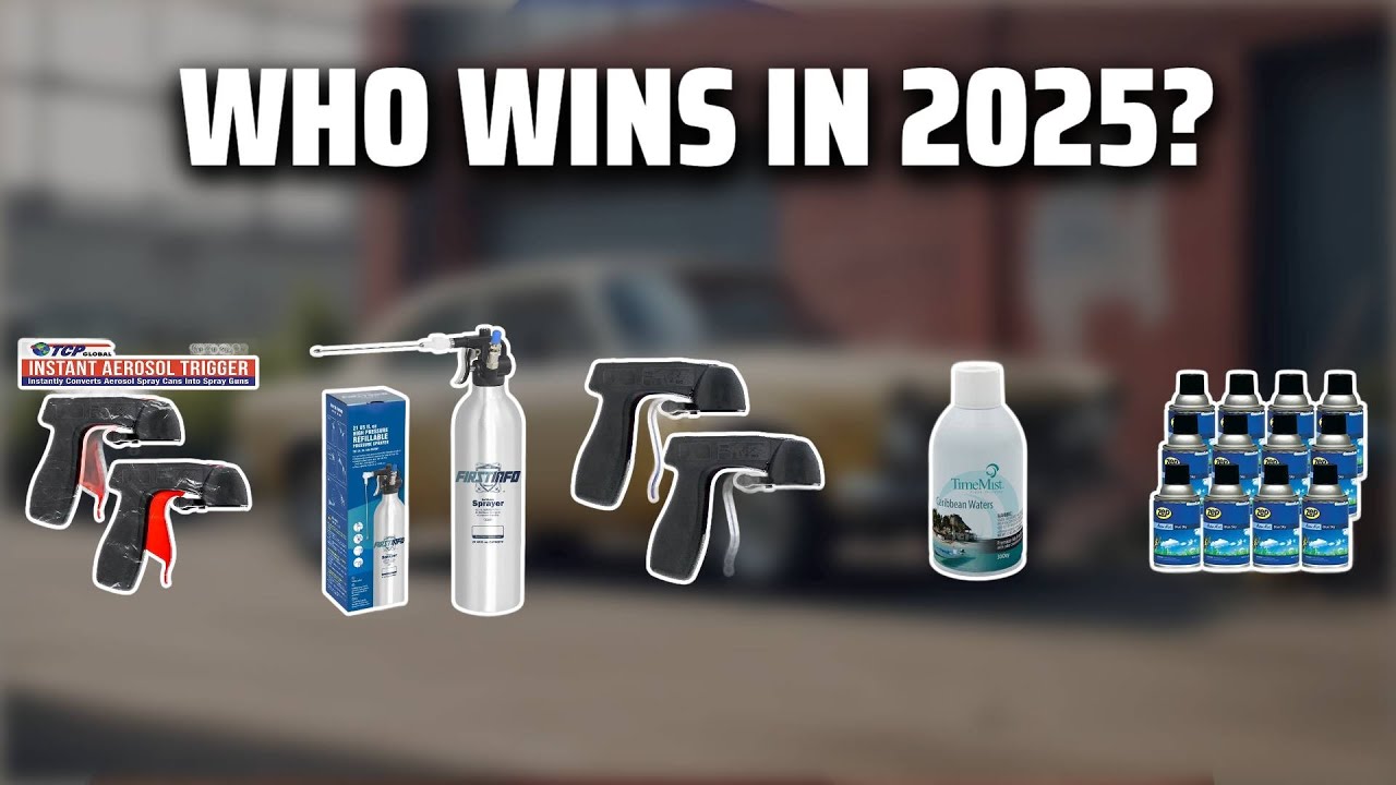 The Top 5 Best Refillable Aerosol Can in 2025 - Must Watch Before Buying!