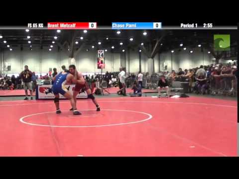 Mens FS FS 65 KG - Brent Metcalf vs. Chase Pami