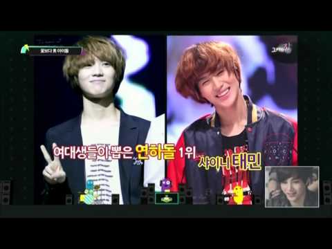 120424 Taemin cut in show champion.