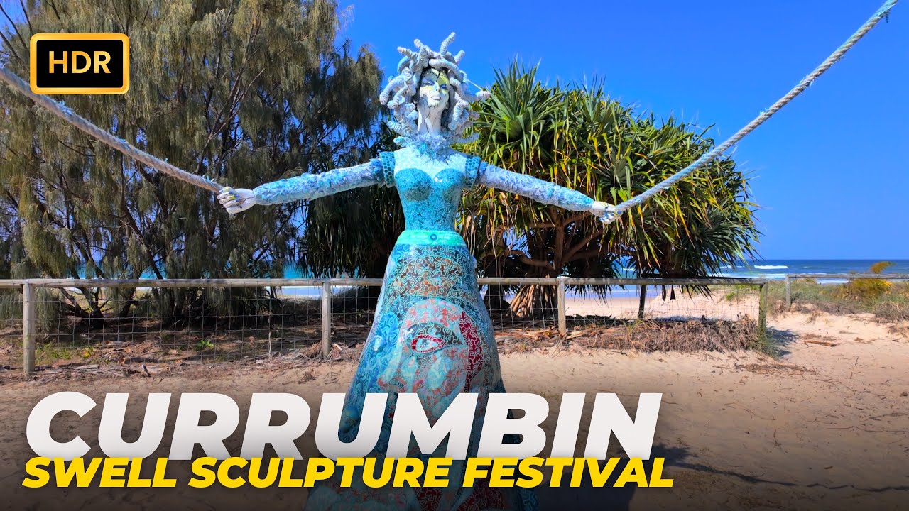 Admire coastal art at Swell Sculpture Festival with this walking tour.