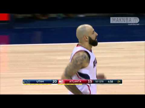 Pero Antic vs. Jazz [NBA Season 2014]