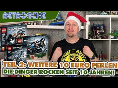 4 Starke Minis mit B-Modell: So ging das "TECHNIC 10 Euro Set" früher: Retro-Review - Teil 2