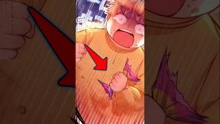 Ele comeu vegetais por 10 anos, então aconteceu isso! #shorts #manhwa #fly