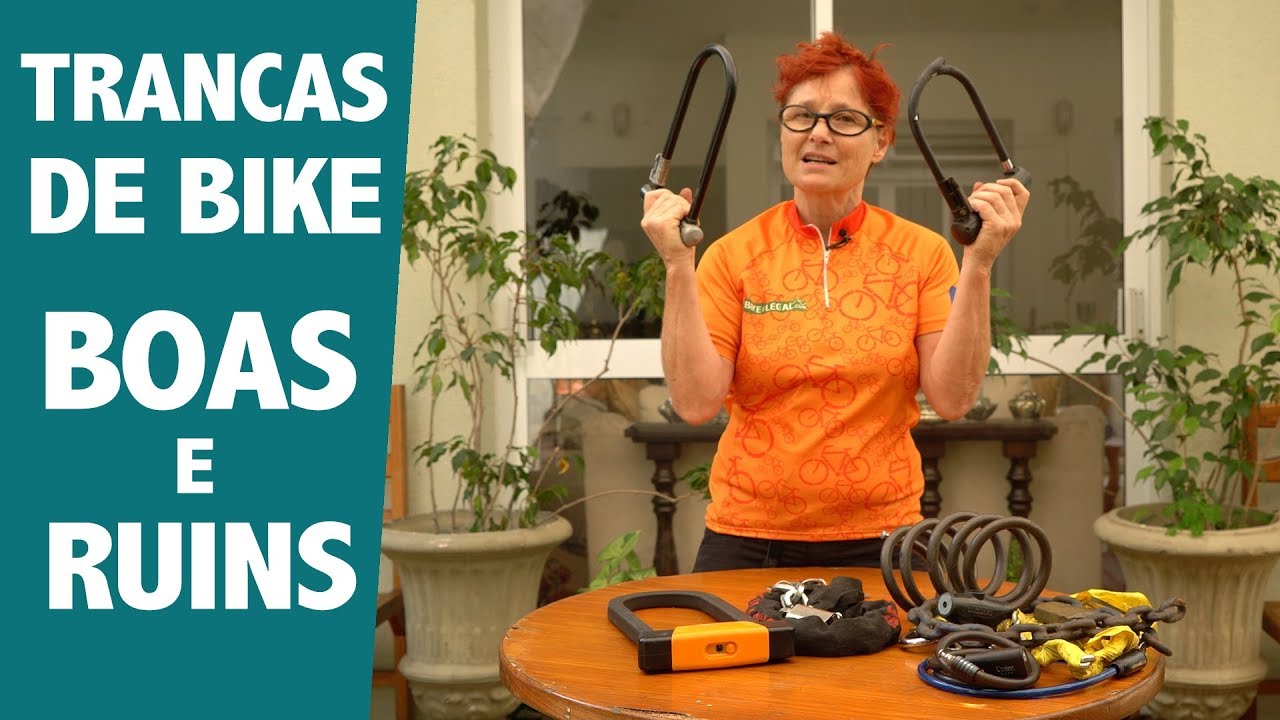 Watch Now TRANCAS E CORRENTES PARA PRENDER BICICLETA. QUAL É MELHOR TRANCAS E CORRENTES PARA PRENDER BICICLETA. QUAL É MELHOR
