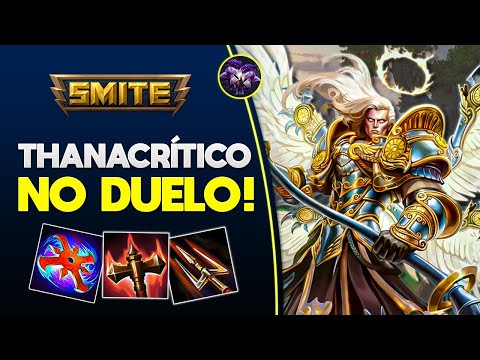 Testando o THANACRÍTICO no DUELO! THANATOS - ⚡ Smite BR Ranked Duelo