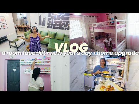 I Wasted Money Giving My Kids' Room A Facelift,A Home Upgrade + What I Cooked For New Year's