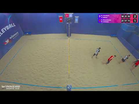20:25 M. Horobets / V. Kelbas - D. Kharchenko / M. Anhelov 28.03.2023 | Winners Beach Volleyball