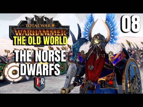 SNOW AND SAND - Cataph's Kraka Drak: The Norse Dwarfs - Total War: Warhammer 3, Old World Mod #08