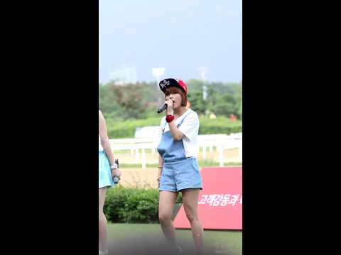 [직캠] 140622 타이니지 (Tiny-G) GO REDS GO (도희) 렛츠런파크서울 by TaeEon