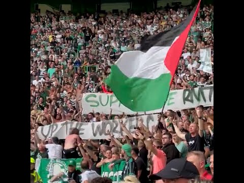 أبرزها علم فلسطين وصيحات استهجان ضد رونالدو.. الجماهير تصنع الحدث مع عودة الكرة الأوروبية