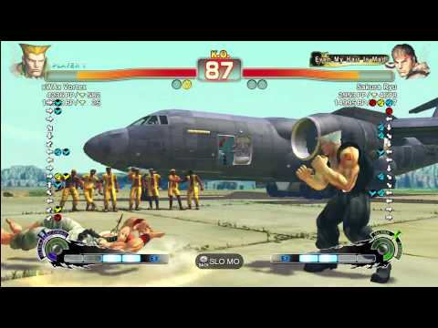 xWAx Vortex (Guile) vs Sakura Ryu (Ryu)