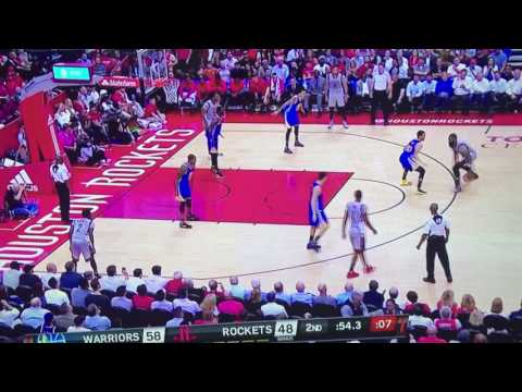 Harden catches Curry