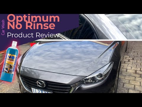 Optimum No Rinse Wash and Shine (ONR) Product review