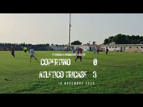 Copertino – Tricase 0-3 | Il secondo gol di Maiolo e gli highlights della gara – Promozione Pugliese