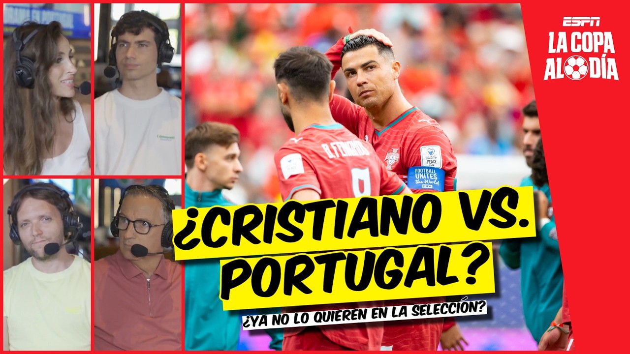 CRISTIANO RONALDO DIVIDE a la selección de PORTUGAL, ¿volverá a ser titular? | La Copa al Día