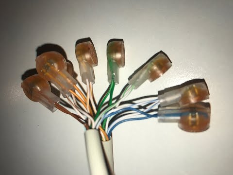 how to repair cat5 cable