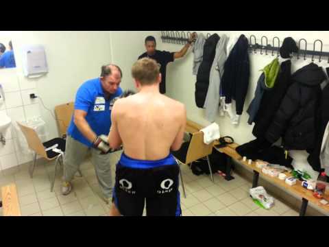 Alexander Hagen og Max Mankowitz på puter