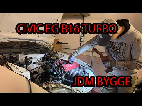Civic b16 TURBO bygge under jul ledigheten VLOGG#5