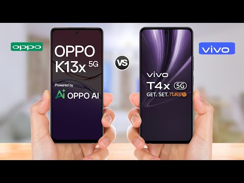 OPPO K13X 5G vs Vivo T4X 5G || full Comparison