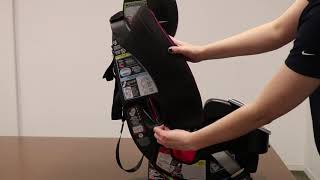 Graco® How to Remove and Replace the Car Seat Cover on 4Ever® DLX 4-in-1 Car Seat