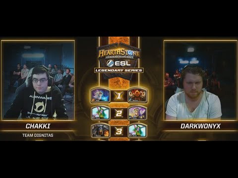Darkwonyx vs Chakki, Group B, ESL Hearthstone Legendary Series 1 Grandfinals
