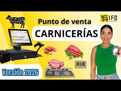 🟡 Funciones de SIFO PUNTO DE VENTA PARA CARNICERIAS 🥩🍖 tutorial básico Versión 2026 🐄🍗🐖