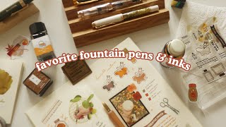Favorite Fountain Pens & Inks | Abbey Sy x @JobsJournal