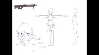 新モデル制作;とりあえず髪の毛から作る編＃２
