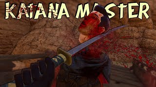 I CHOPPED A MAN IN 6 PIECES WITH A KATANA, IN ONE  MOVE • Blade and Sorcery VR