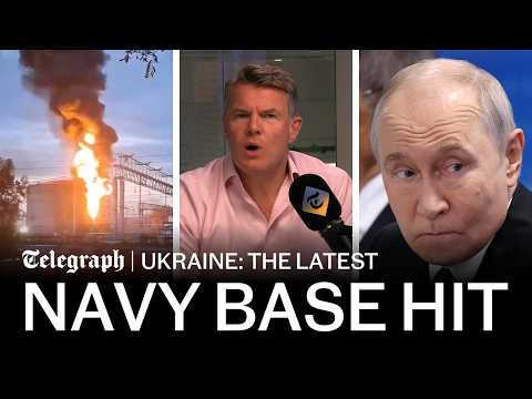 Ukraine blitzes key Russian port and Putin warned economy could go ‘berserk’ | Latest war news
