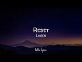Lagos - Reset (Letra/Lyrics)