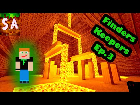 TAF Plays - Sweet Anarchy Minecraft Finders Keepers Ep 3 I build it, you find it and get the Books and KITS!