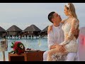 Самая романтическая свадебная церемония на Мальдивах/ Romantic wedding ceremony ...