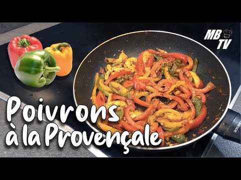 POÊLEE DE POIVRONS A LA PROVENÇALE