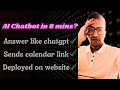 build your first ai chatbot in 8 minutes botpress chatbot tutorial