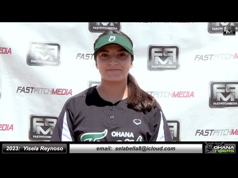 2023 Yisela Reynoso Athletic Lefty Slapper and Outfield Softball Skills Video - Ohana Tigers Babas