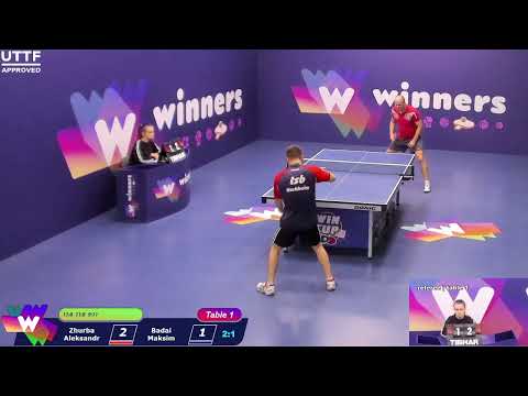 WINners CUP table 1  22.11    Zhurba Aleksandr - Badai Maksim   17:30