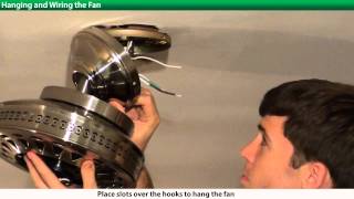 How to Install a Hunter Ceiling Fan - 2xxxx Series Models #diy #easydiy #ceilingfan